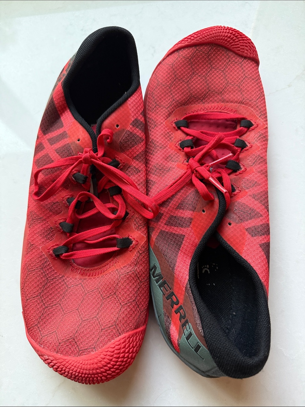 Merrell Molten Lava Vibram Vapor Glove 3 Size 10.5